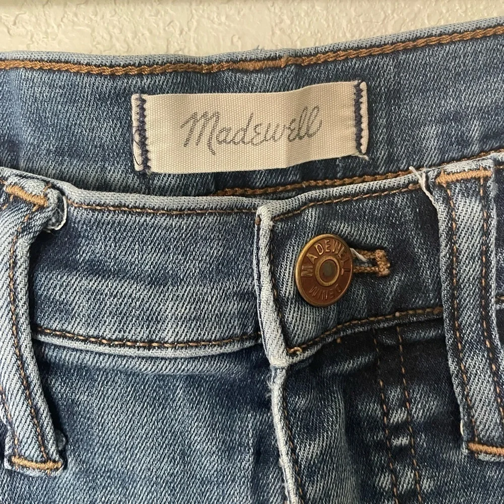 Madewell 10” high rise skinny jeans